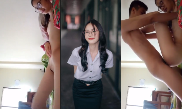 หลุดพิมพ์เน็ตไอดอล หลุดนักเรียนสาวสวยน่ารักนักเรียนสาวนักศึกษาสาวสวยสาวแว่น