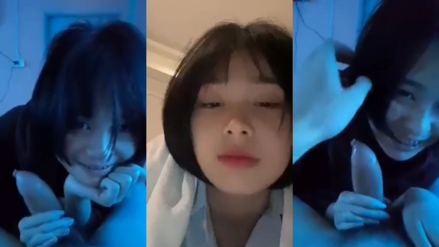 คลิปหลุดนักเรียน หลุดนักศึกษา หลุดนักศึกษาสาวสวยน่ารักอมให้แฟนฟันเหล็กน่ารักอมไปยิ้มเขิลไป