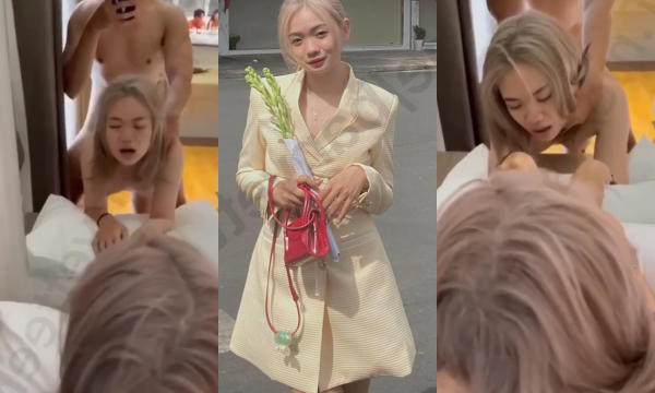 คลิปหลุดนักเรียนนักศึกษาสาวสวยขาวสวยตัวเล็กเย็ดหน้ากระจก